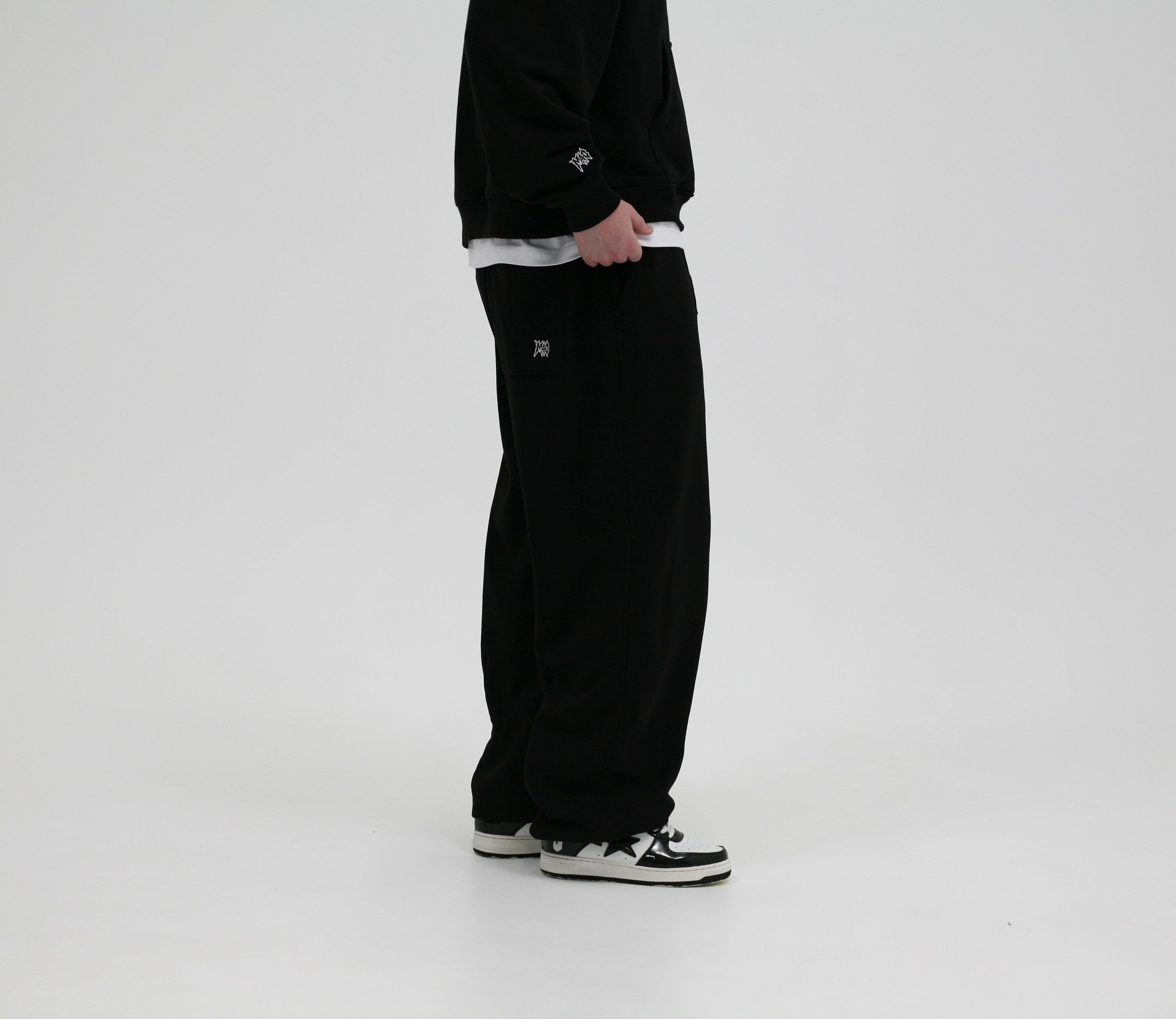 Baggy Sweatpants Black