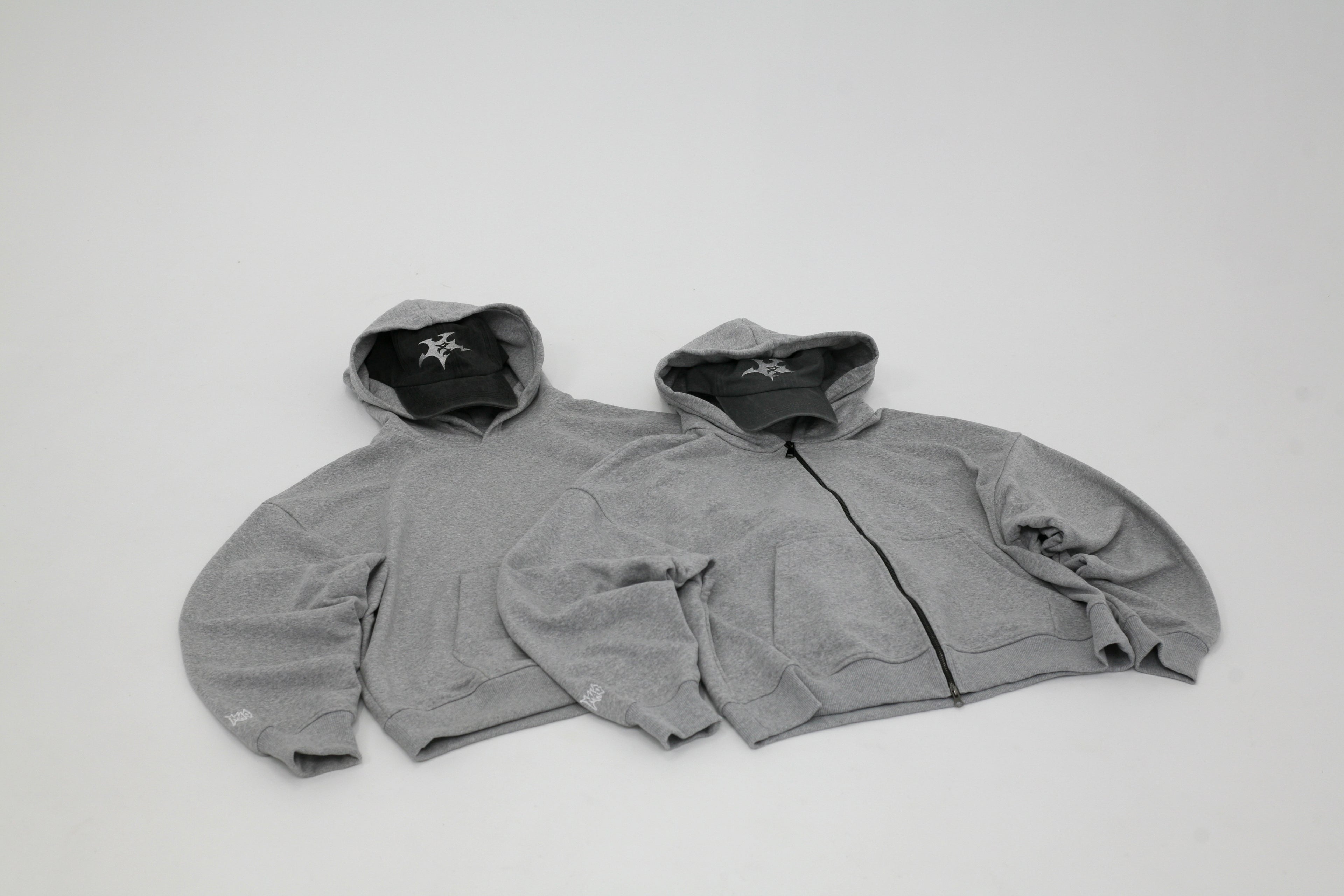 Oversized Boxy Fit Zip Hoodie