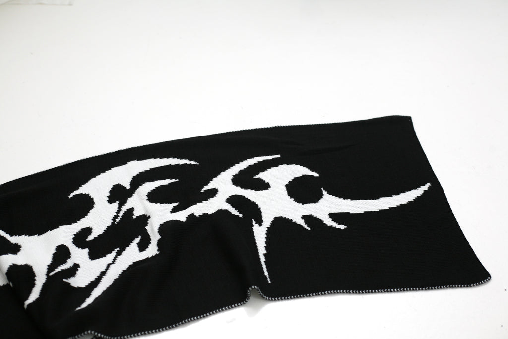 Oversized Scarf TRB black