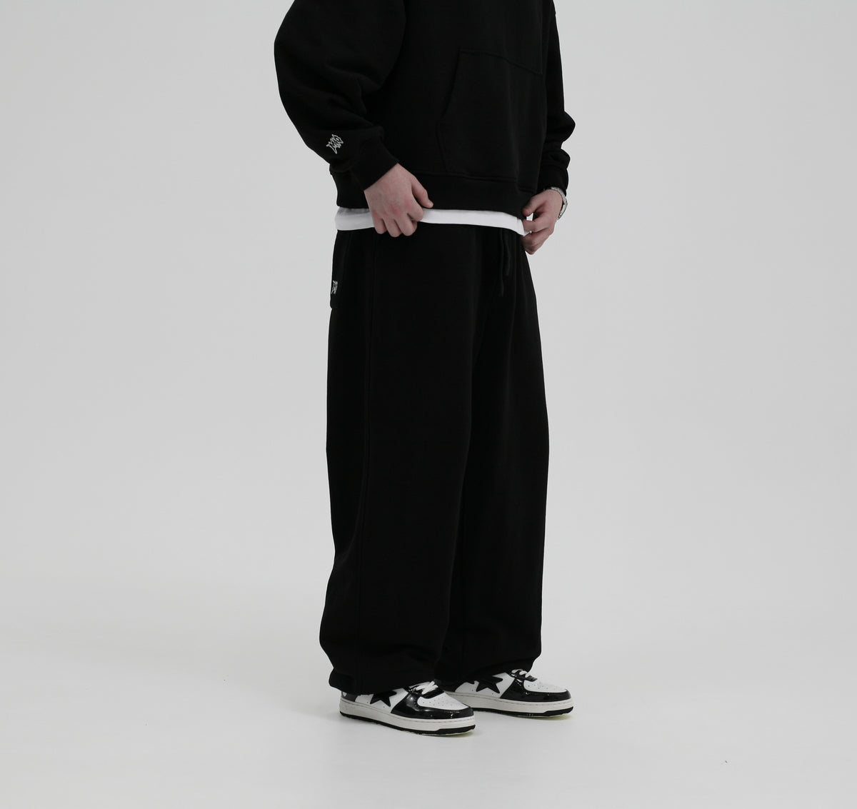 Baggy Sweatpants Black