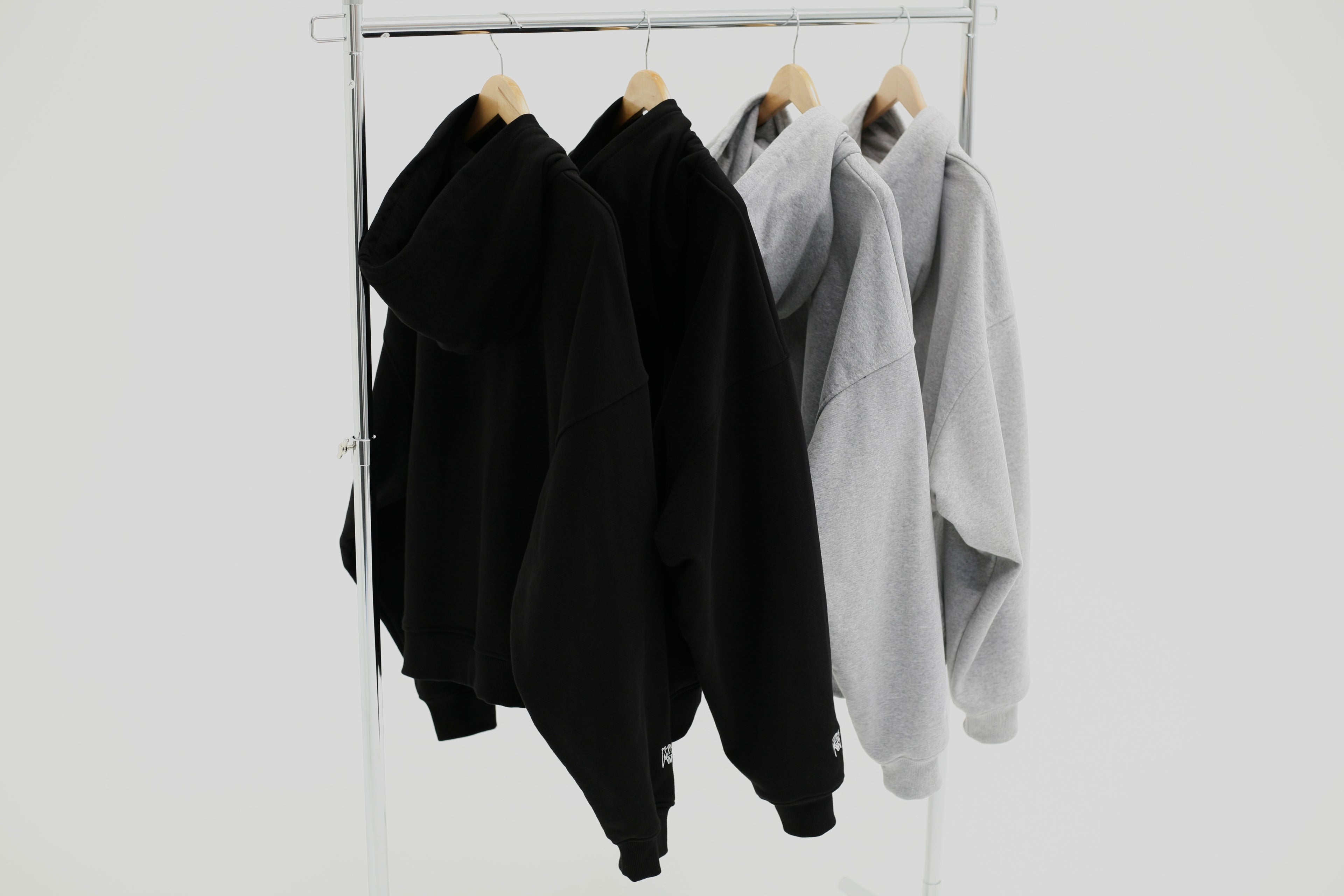 Oversized Boxy Fit Zip Hoodie